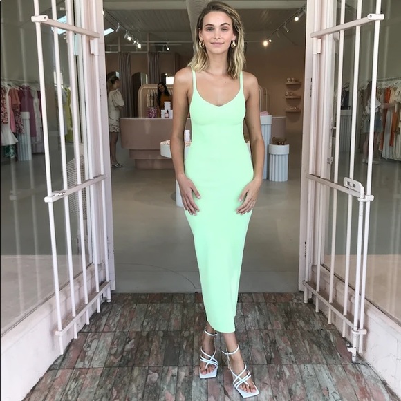 Bec Bridge Citrus Club Midi Dress 